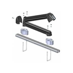 Accessorio Per Portasci Fabbri ALUSKI - SUPPORT / RIALZO -Vendite PERUZZO accessorio per portasci fabbri aluski support rialzo 3