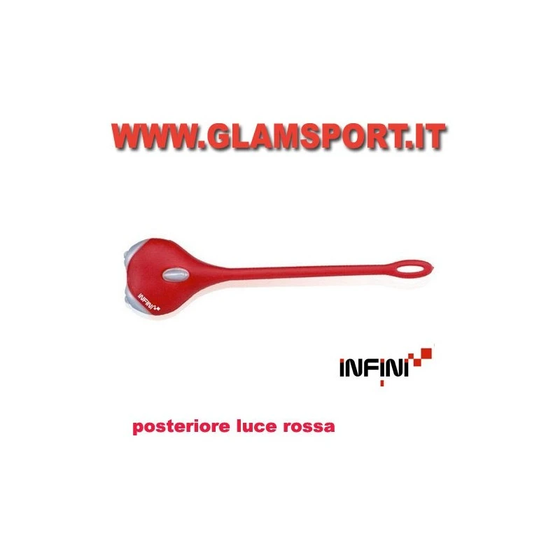 Luce Posteriore A Led Per Bici INFINI AMUSE Rossa 2 Luce Posteriore A Led Per Bici INFINI AMUSE Rossa - immagine 2
