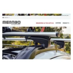 Barra Portatutto MENABO' Lince XL Silver -Vendite PERUZZO barra portatutto menabo lince xl silver 2