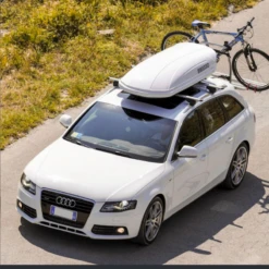 Baule Da Tetto MENABO' Diamond 450 Litri Bianco -Vendite PERUZZO baule da tetto menabo diamond 450 litri bianco 7