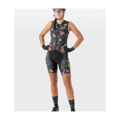 Body Ciclismo ALE' PRR VERSILIA Nero Donna -Vendite PERUZZO body ciclismo ale prr versilia nero donna 2