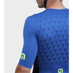 Body Ciclismo ALE' R-EV1 HIVE Blu -Vendite PERUZZO body ciclismo ale r ev1 hive blu 5