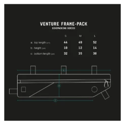 Borsa Orizzontale Al Telaio Bikepacking AGU VENTURE 3 Litri Nero SMALL -Vendite PERUZZO borsa orizzontale al telaio bikepacking agu venture 3 litri nero small 6