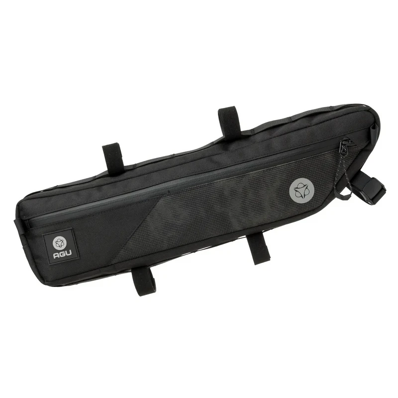 Borsa Orizzontale Al Telaio Bikepacking AGU VENTURE 3litri Nera HI-VIS 1 Borsa Orizzontale Al Telaio Bikepacking AGU VENTURE 3litri Nera HI-VIS