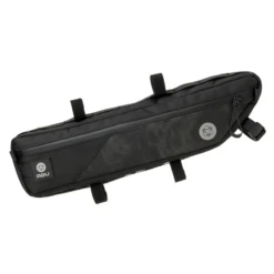 Borsa Orizzontale Al Telaio Bikepacking AGU VENTURE 4 Litri Nera MEDIUM HI-VIS