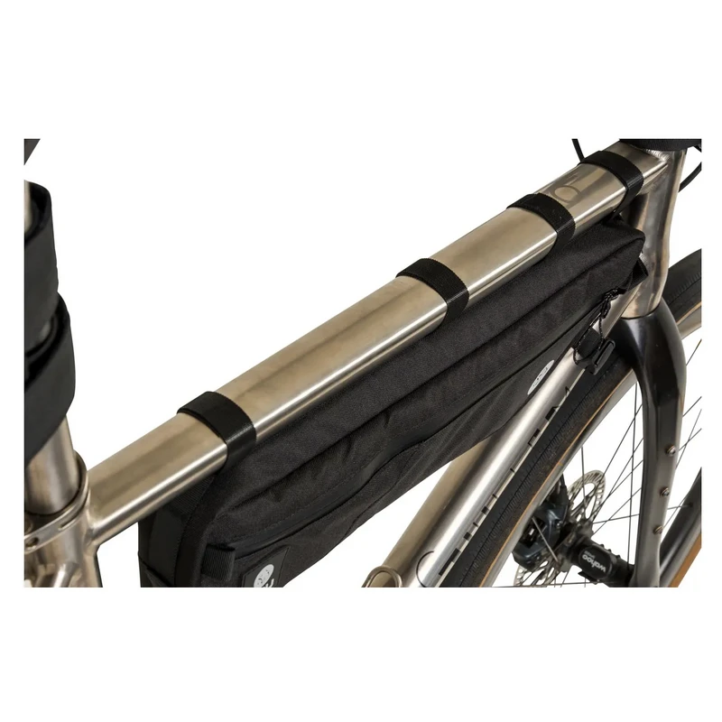 Borsa Orizzontale Al Telaio Bikepacking AGU VENTURE 4 Litri Nera MEDIUM HI-VIS 7 Borsa Orizzontale Al Telaio Bikepacking AGU VENTURE 4 Litri Nera MEDIUM HI-VIS - immagine 7