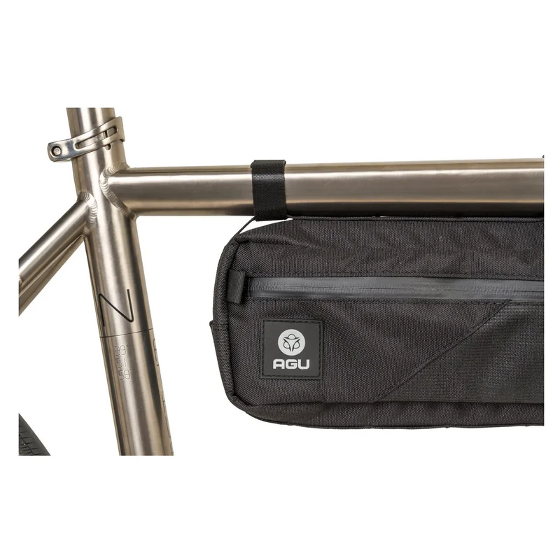 Borsa Orizzontale Al Telaio Bikepacking AGU VENTURE 4 Litri Nera MEDIUM HI-VIS 9 Borsa Orizzontale Al Telaio Bikepacking AGU VENTURE 4 Litri Nera MEDIUM HI-VIS - immagine 9