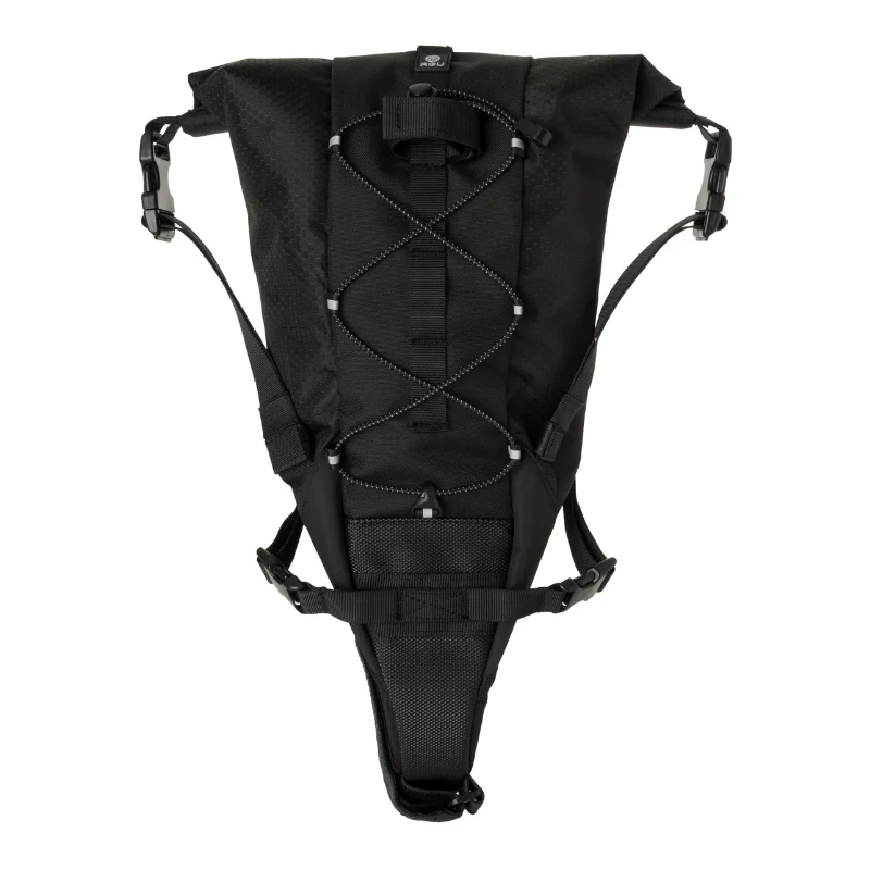 Borsa Posteriore Sottosella Bikepacking AGU VENTURE 10 Litri Nera 4 Borsa Posteriore Sottosella Bikepacking AGU VENTURE 10 Litri Nera - immagine 4