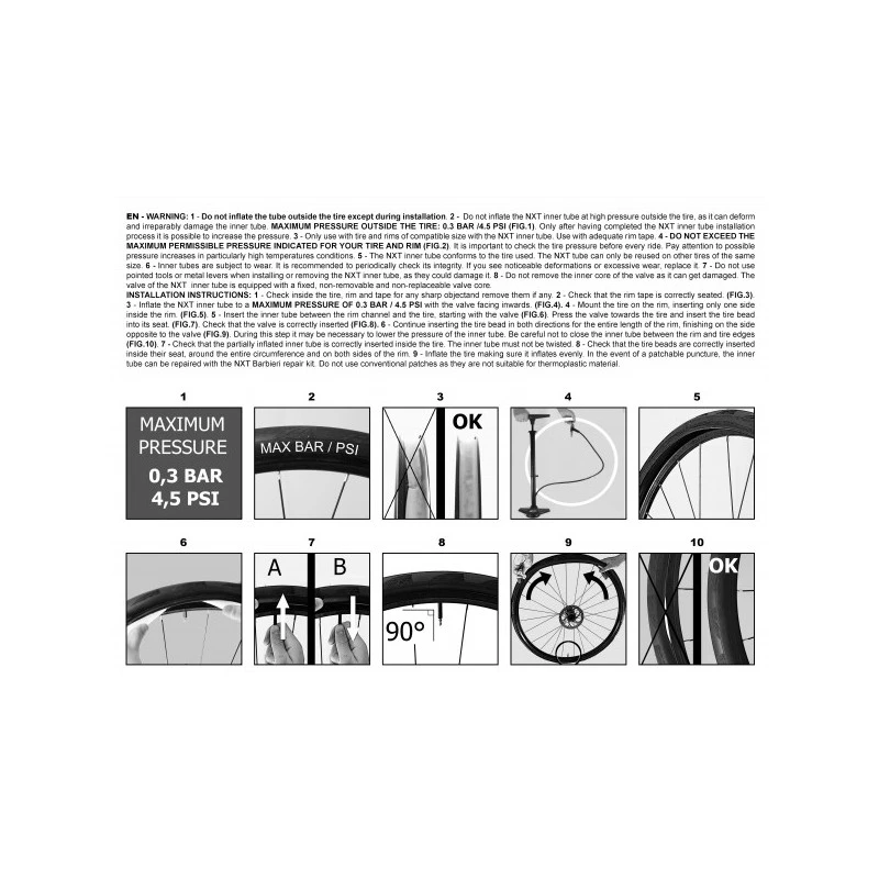 Camera D'aria Antiforatura BARBIERI NXT GRAVEL 700X35-45 68 Gr 5 Camera D'aria Antiforatura BARBIERI NXT GRAVEL 700X35-45 68 Gr - immagine 5