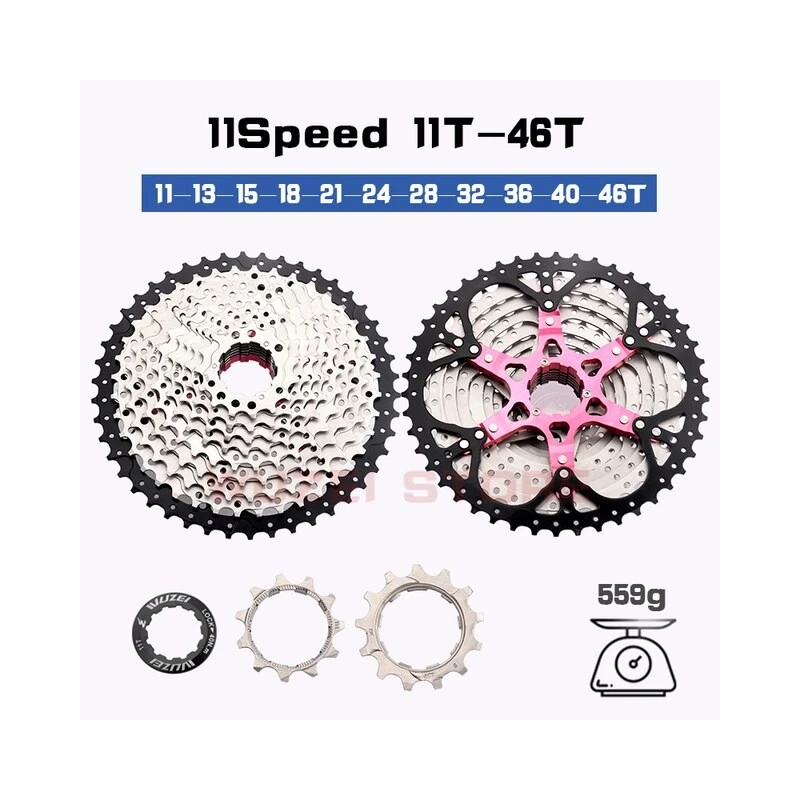 Cassetta Pignoni MTB Per Rulli 11 Velocità 1 Cassetta Pignoni MTB Per Rulli 11 Velocità