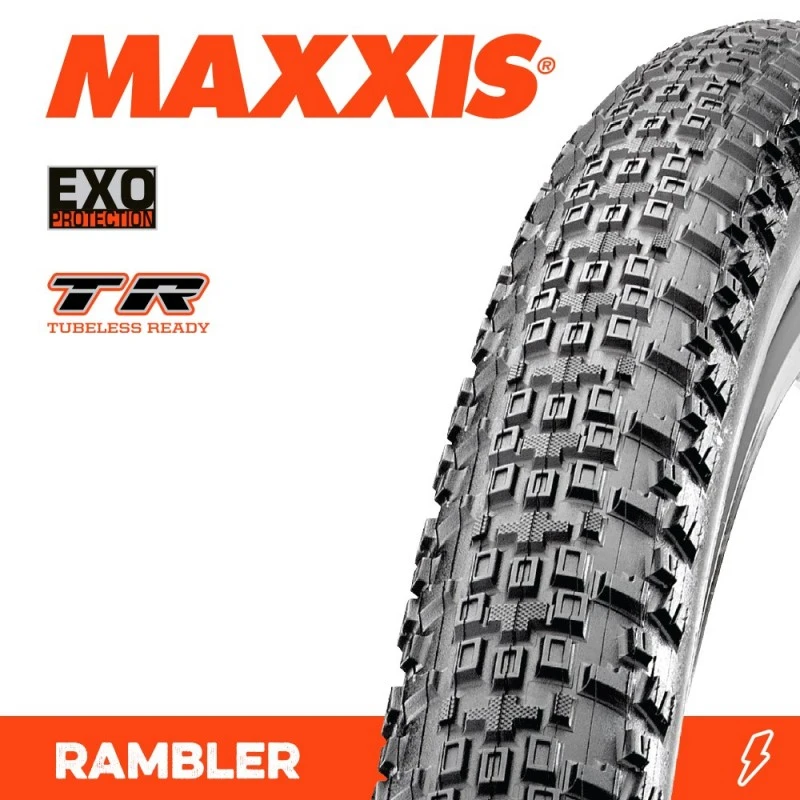 Copertone MAXXIS Rambler 650x47B EXO TR 120TPI Pieghevole 1 Copertone MAXXIS Rambler 650x47B EXO TR 120TPI Pieghevole