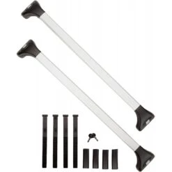 Barre Portatutto Fabbri Telescopiche Alluminio Rail Aperto ALUVIVA 2 RA Silver