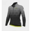Giubbino Invernale Ciclismo ALE' PR-R MAGNITUDE Nero-grigio 2022