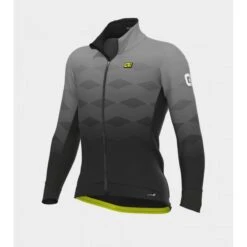 Giubbino Invernale Ciclismo ALE' PR-R MAGNITUDE Nero-grigio 2022