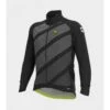 Giubbino Invernale Ciclismo ALE' PR-R TAK WOOL THERMO Nero-grigio 2022