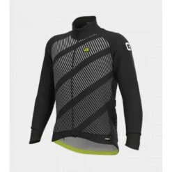 Giubbino Invernale Ciclismo ALE' PR-R TAK WOOL THERMO Nero-grigio 2022