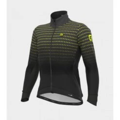 Giubbino Invernale Ciclismo ALE' PR-S BULLET Nero-grigio 2022