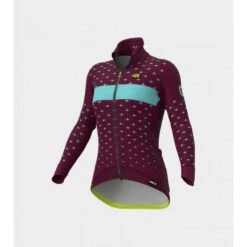 Giubbino Invernale Donna ALE' PR-R STARS Prugna-turchese 2022