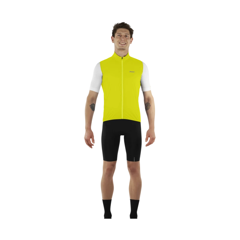 Guscio Gilet Antipioggia Antivento Mavic Sirocco SULPHUR SPRING 2022 8 Guscio Gilet Antipioggia Antivento Mavic Sirocco SULPHUR SPRING 2022 - immagine 8
