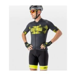 Maglia Ciclismo ALE' GRAPHICS PRR SCALATA Nero Fluo -Vendite PERUZZO maglia ciclismo ale graphics prr scalata nero fluo 2