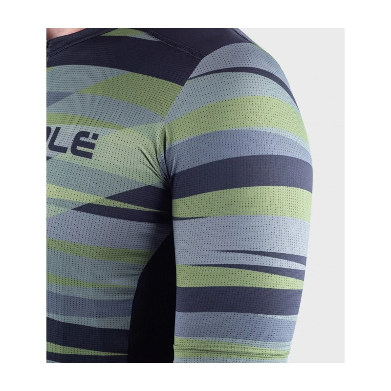 Maglia Ciclismo ALE' SOLID Off-road Gravel PATHWAY Verde 4 Maglia Ciclismo ALE' SOLID Off-road Gravel PATHWAY Verde - immagine 4