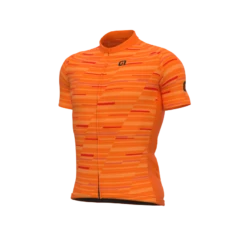 Maglia Ciclismo ALE' SOLID STEP Arancio Fluo