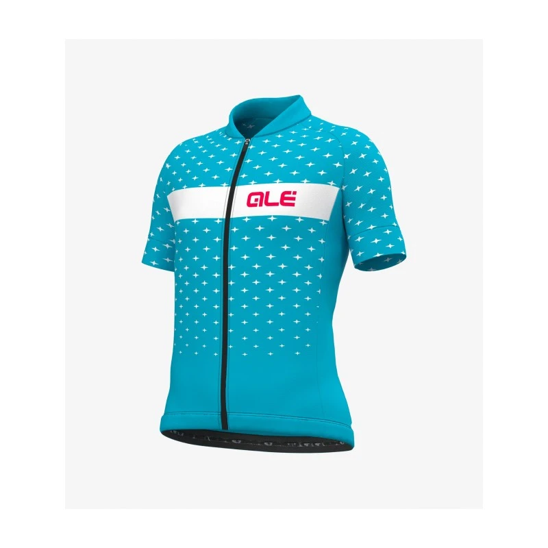 Maglia Ciclismo Bimbo ALE' KID STAR Turchese 1 Maglia Ciclismo Bimbo ALE' KID STAR Turchese