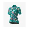 Maglia Ciclismo Donna ALE' PRR FIORI Verde
