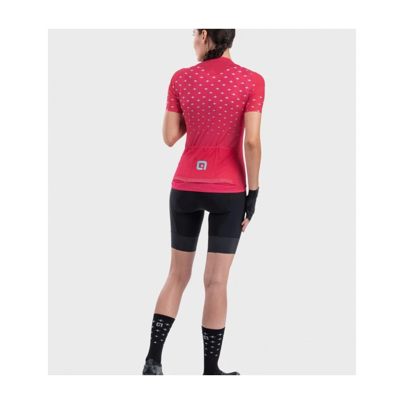 Maglia Ciclismo Donna ALE' PRR STAR Fragola 4 Maglia Ciclismo Donna ALE' PRR STAR Fragola - immagine 4