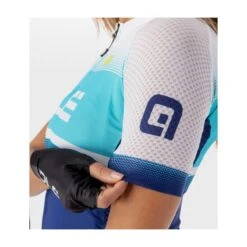 Maglia Ciclismo Donna ALE' SOLID BLEND Blu Turchese -Vendite PERUZZO maglia ciclismo donna ale solid blend blu turchese 4