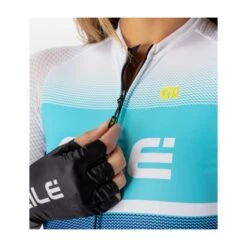Maglia Ciclismo Donna ALE' SOLID BLEND Blu Turchese -Vendite PERUZZO maglia ciclismo donna ale solid blend blu turchese 5
