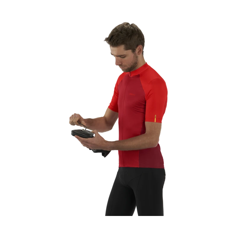 Maglia Ciclismo MAVIC Cosmic HAUTE RED 4 Maglia Ciclismo MAVIC Cosmic HAUTE RED - immagine 4