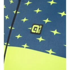 Maglia Invernale Ciclismo ALE' PR-R STARS Petrolio-giallo Fluo 2022 -Vendite PERUZZO maglia invernale ciclismo ale pr r stars petrolio giallo fluo 2022 5