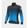Maglia Invernale Ciclismo ALE' PR-S BULLET Nero-cyan 2022