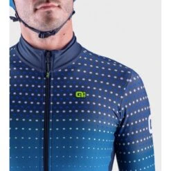 Maglia Invernale Ciclismo ALE' PR-S BULLET Nero-cyan 2022 -Vendite PERUZZO maglia invernale ciclismo ale pr s bullet nero cyan 2022 4