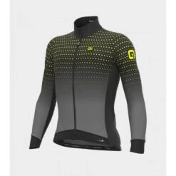 Maglia Invernale Ciclismo ALE' PR-S BULLET Nero-grigio 2022