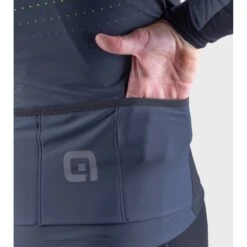 Maglia Invernale Ciclismo ALE' PR-S BULLET Nero-grigio 2022 -Vendite PERUZZO maglia invernale ciclismo ale pr s bullet nero grigio 2022 5