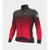 Maglia Invernale Ciclismo ALE' PR-S BULLET Nero-rosso 2022