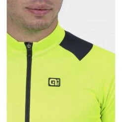 Maglia Invernale Ciclismo ALE' R-EV1 THERMAL Giallo Fluo 2022 -Vendite PERUZZO maglia invernale ciclismo ale r ev1 thermal giallo fluo 2022 5