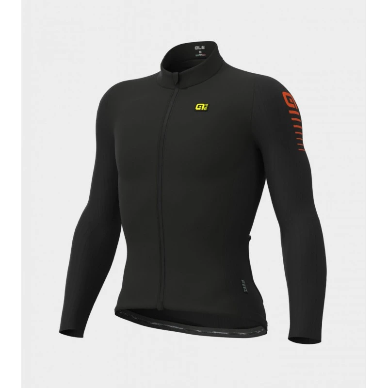 Maglia Invernale Ciclismo ALE' R-EV1 WARM RACE 2.0 Nero 2022 1 Maglia Invernale Ciclismo ALE' R-EV1 WARM RACE 2.0 Nero 2022