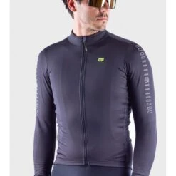 Maglia Invernale Ciclismo ALE' SOLID FONDO Nero 2022 -Vendite PERUZZO maglia invernale ciclismo ale solid fondo nero 2022 4