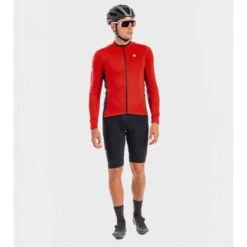 Maglia Invernale Ciclismo ALE' SOLID FONDO Rosso 2022 -Vendite PERUZZO maglia invernale ciclismo ale solid fondo rosso 2022 3