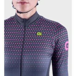 Maglia Invernale Donna ALE' PR-S BULLET Nero-rosa Fluo 2022 -Vendite PERUZZO maglia invernale donna ale pr s bullet nero rosa fluo 2022 4