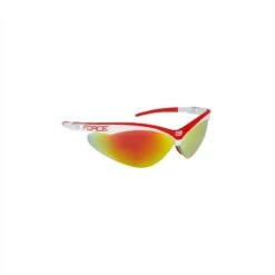 Occhiali Ciclismo Force AIR Con 3 Lenti Bianco/rosso