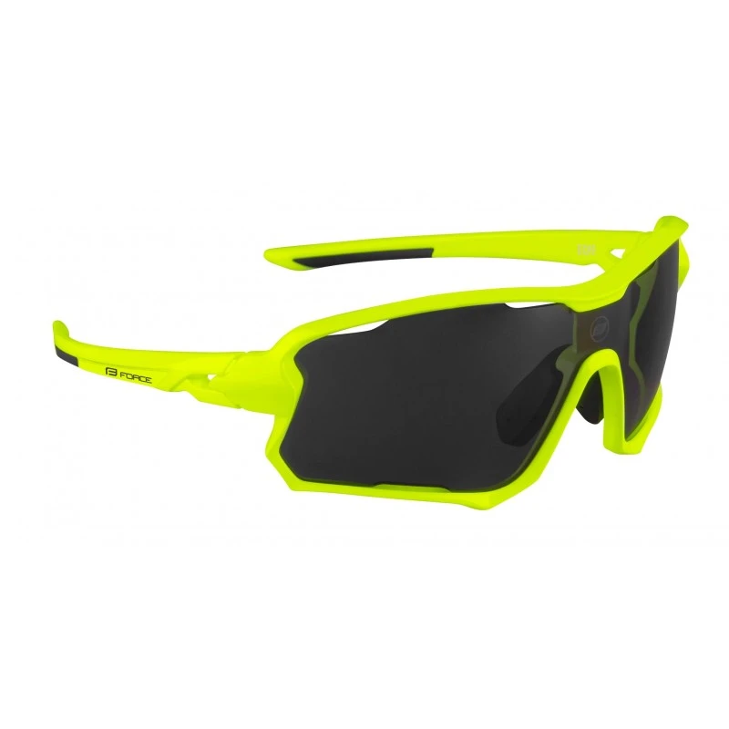 Occhiali Per Bici Ciclismo FORCE EDIE Fluo Black 1 Occhiali Per Bici Ciclismo FORCE EDIE Fluo Black