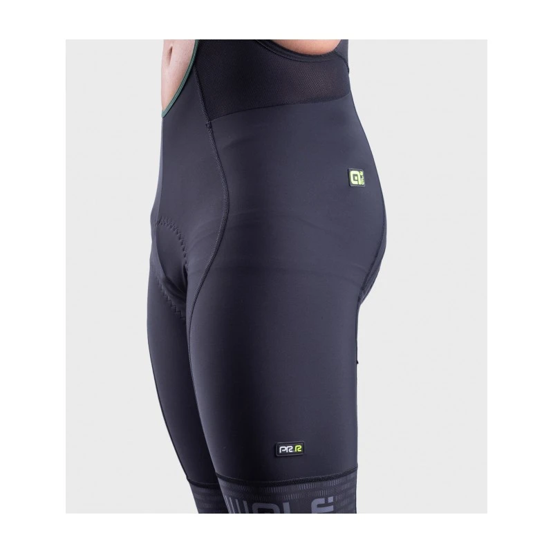 Pantaloncini Ciclismo ALE' GRAPHICS PRR GREEN ROAD Antracite 5 Pantaloncini Ciclismo ALE' GRAPHICS PRR GREEN ROAD Antracite - immagine 5