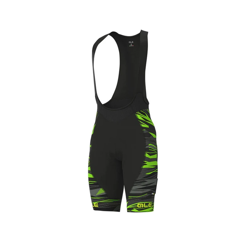 Pantaloncini Ciclismo ALE' GRAPHICS PRR ROCK Nero Verde Giallo Fluo 1 Pantaloncini Ciclismo ALE' GRAPHICS PRR ROCK Nero Verde Giallo Fluo
