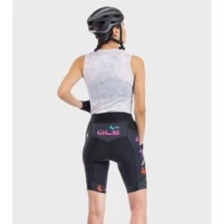 Pantaloncini Ciclismo Donna Senza Bretelle ALE' PR-R BUTTERFLY Nero -Vendite PERUZZO pantaloncini ciclismo donna senza bretelle ale pr r butterfly nero 4