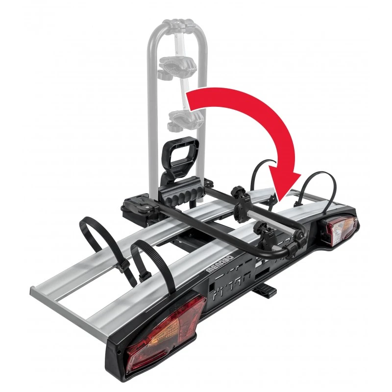 Portabici Da Gancio Traino MENABO' ALCOR Per EBIKE 2 Bici 3 Portabici Da Gancio Traino MENABO' ALCOR Per EBIKE 2 Bici - immagine 3