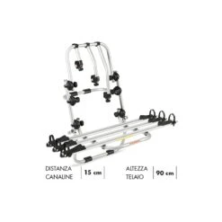 Portabici Posteriore Fabbri BICI OK MTB 3 Bici 90